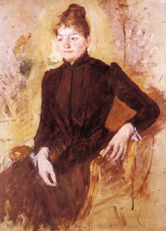 Mary Cassatt The woman in Black